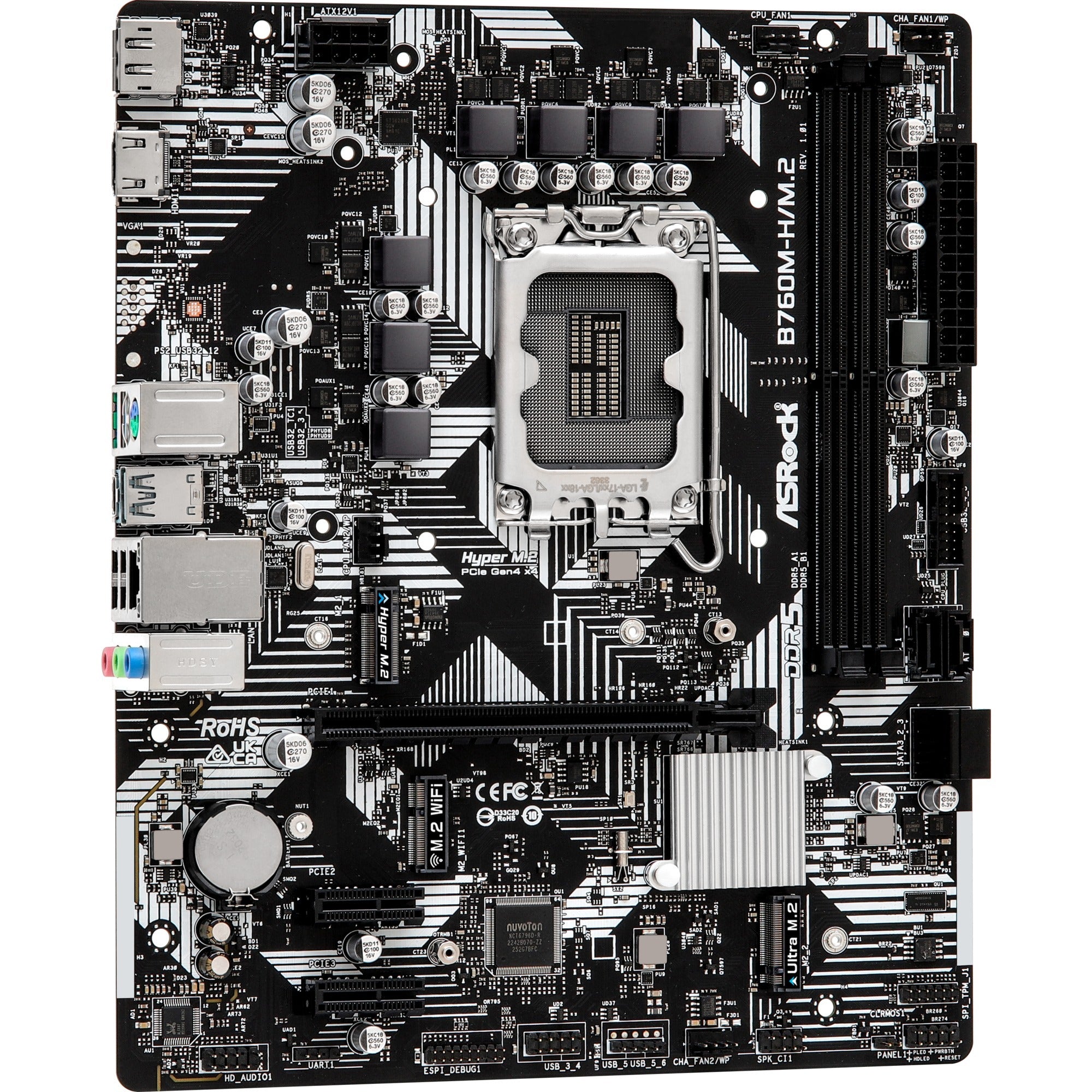 ASRock B760M-H M.2