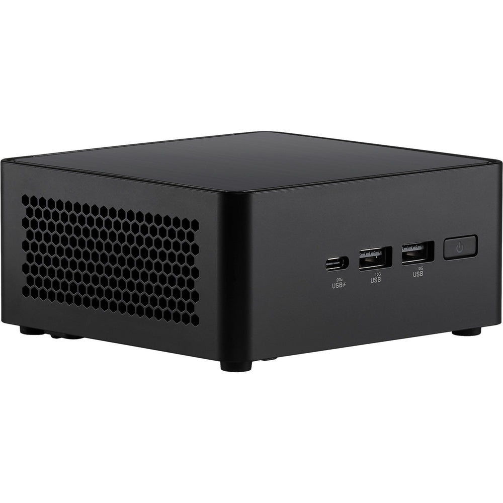 Asus nuc 14 pro tall kit rnuc14rvhi300002i barebone (zwart | core 3 100u | intel graphics)