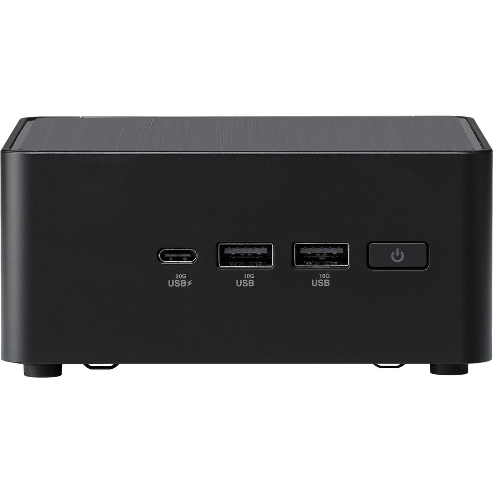 Asus nuc 14 pro tall kit rnuc14rvhi300002i barebone (zwart | core 3 100u | intel graphics)