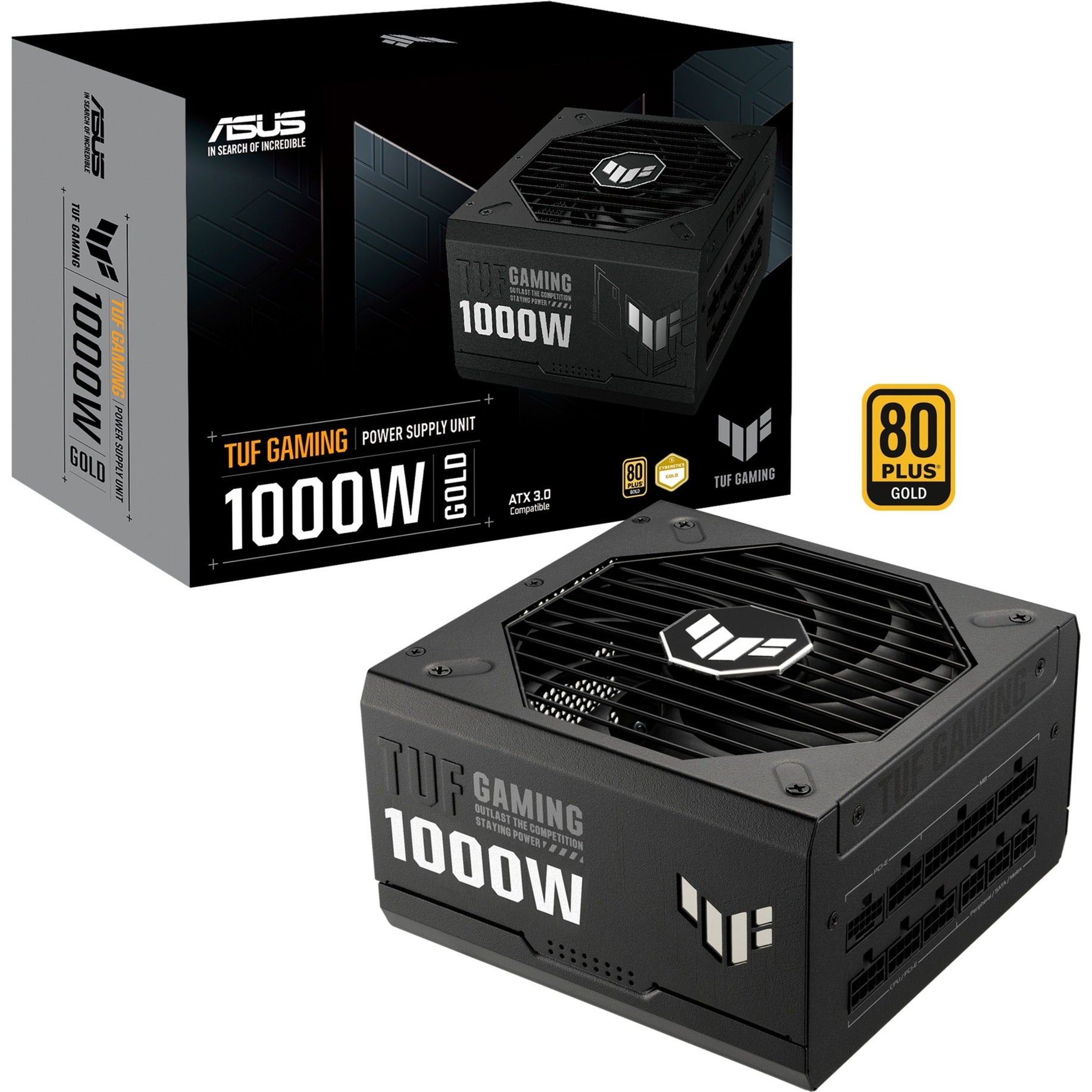 ASUS TUF Gaming 1000W Goud