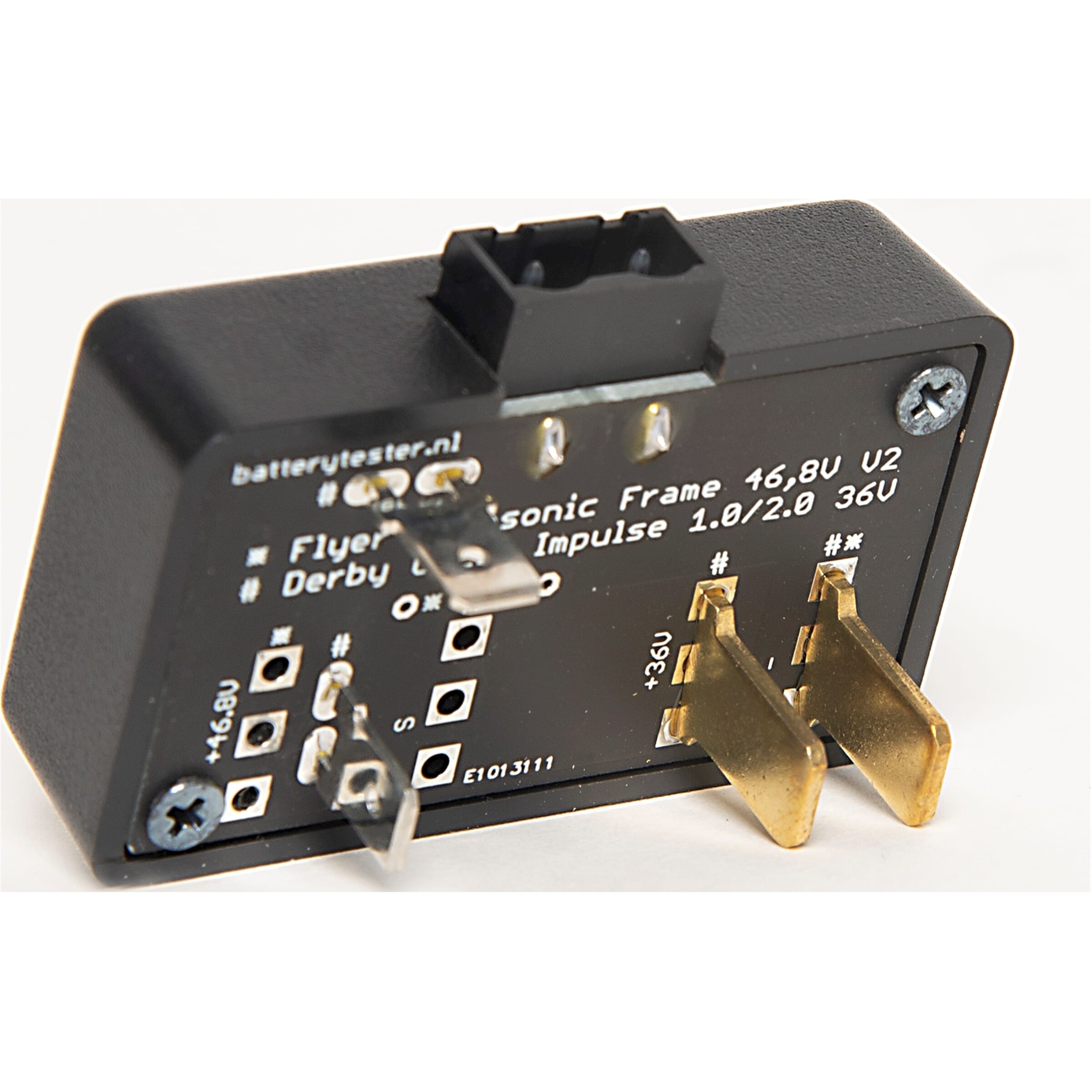 Batterijtester - Batterijtester adapter Flyer Panasonic Vollblut
