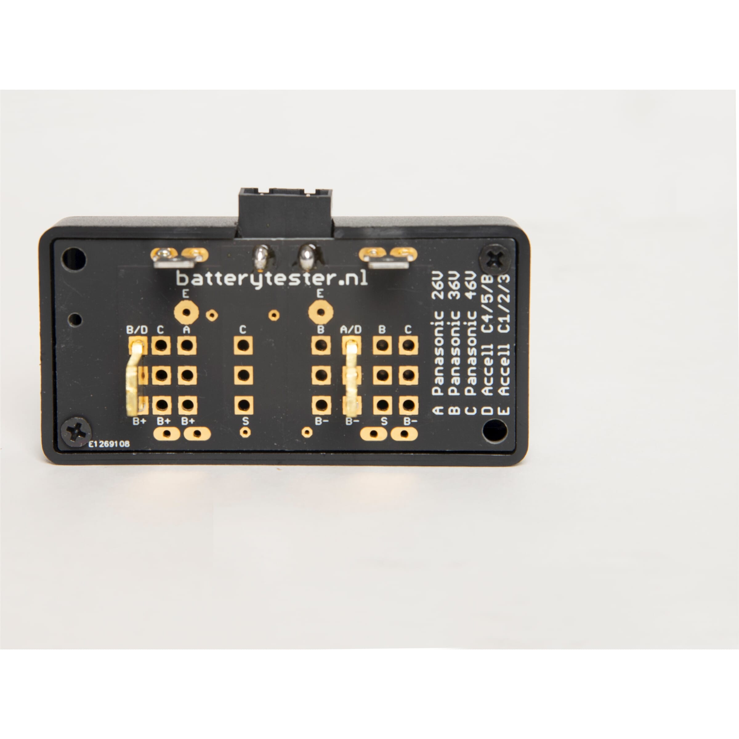 Kabeldeel Accutester voor Accell E-Motion C4, C5, B300-500, E300-500 (36V)