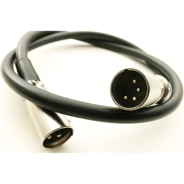 Batterijtester kabel antec xlr-4p leeuw