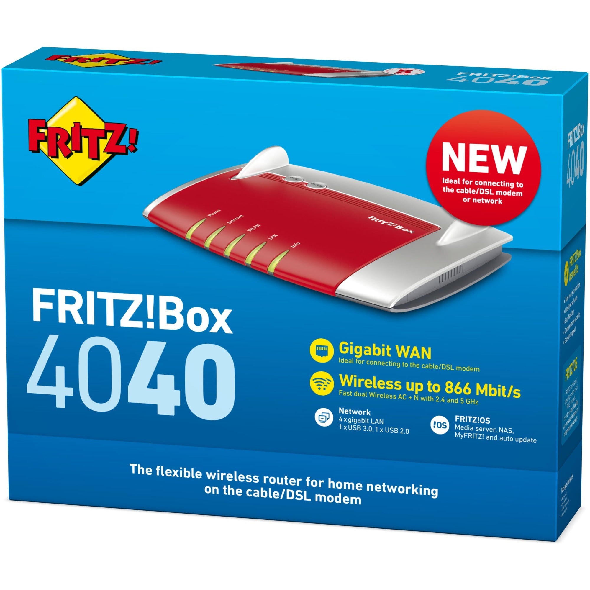 AVM AVM FRITZ!Box 4040 Internationaal