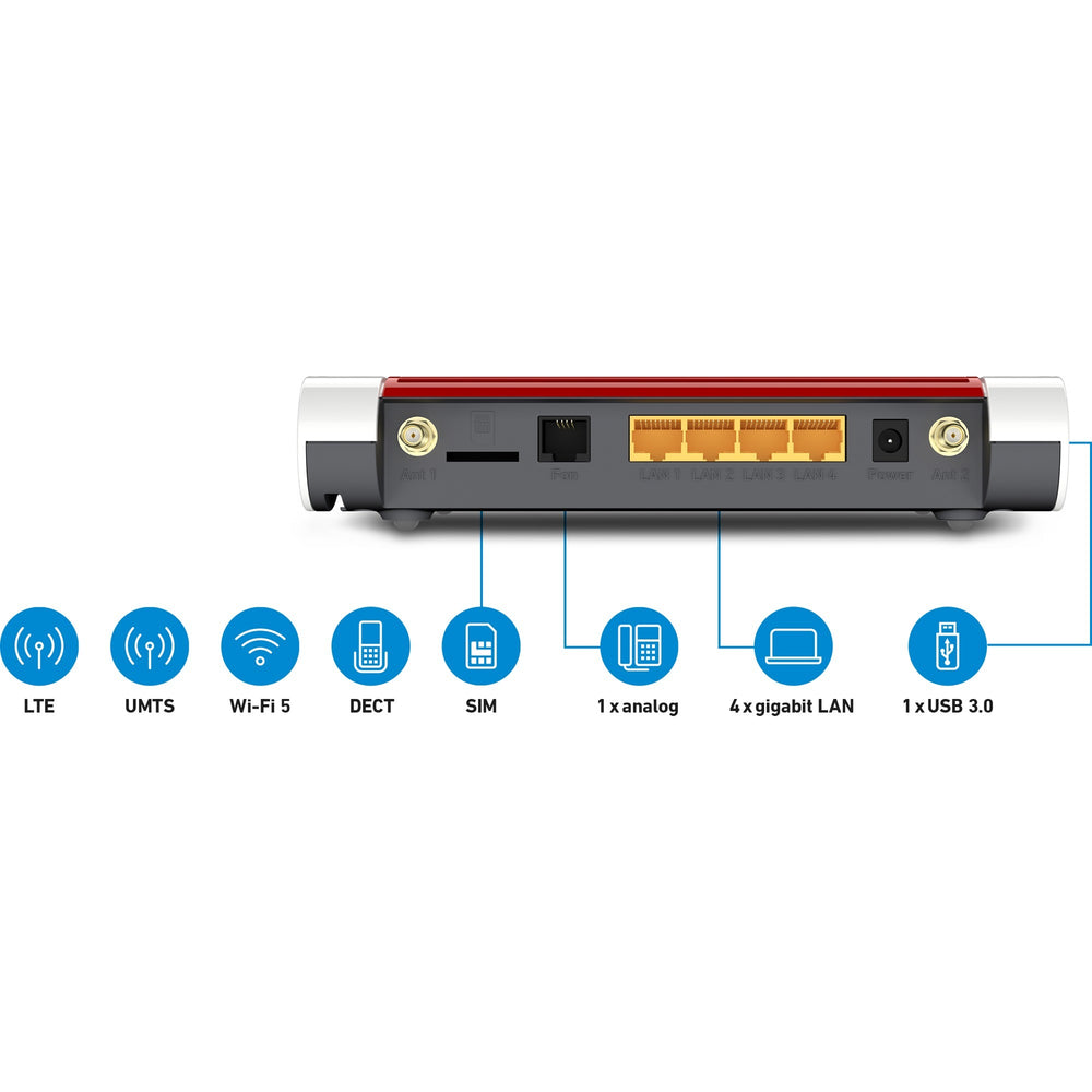AVM AVM FRITZ!Box 6850 LTE Internationaal