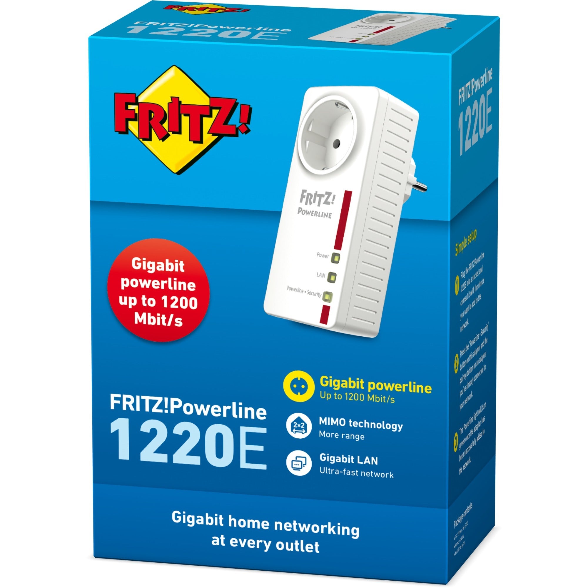 AVM AVM FRITZ!Powerline1220E International