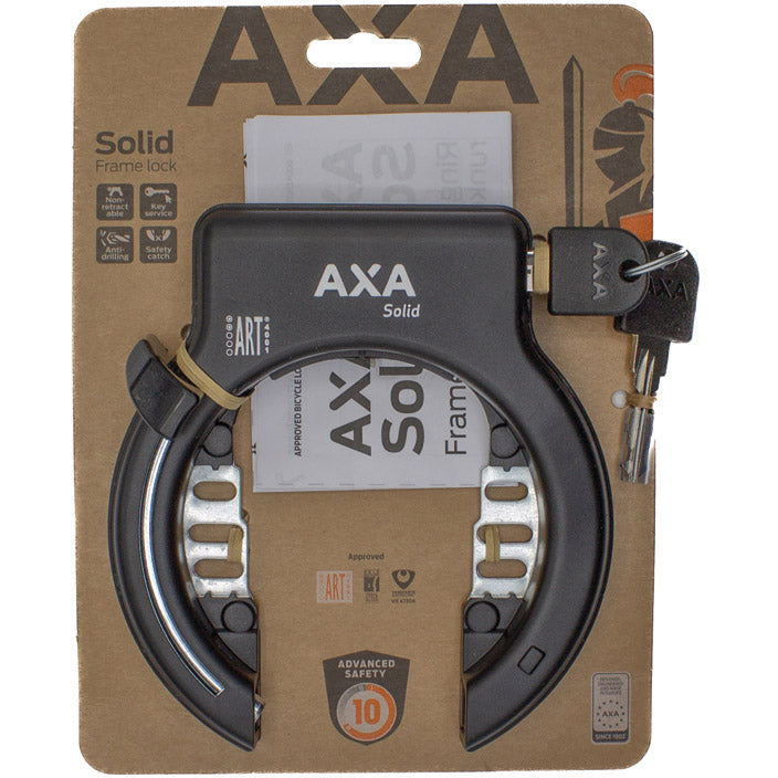Axa slot ringslot solid** zwart 63mm