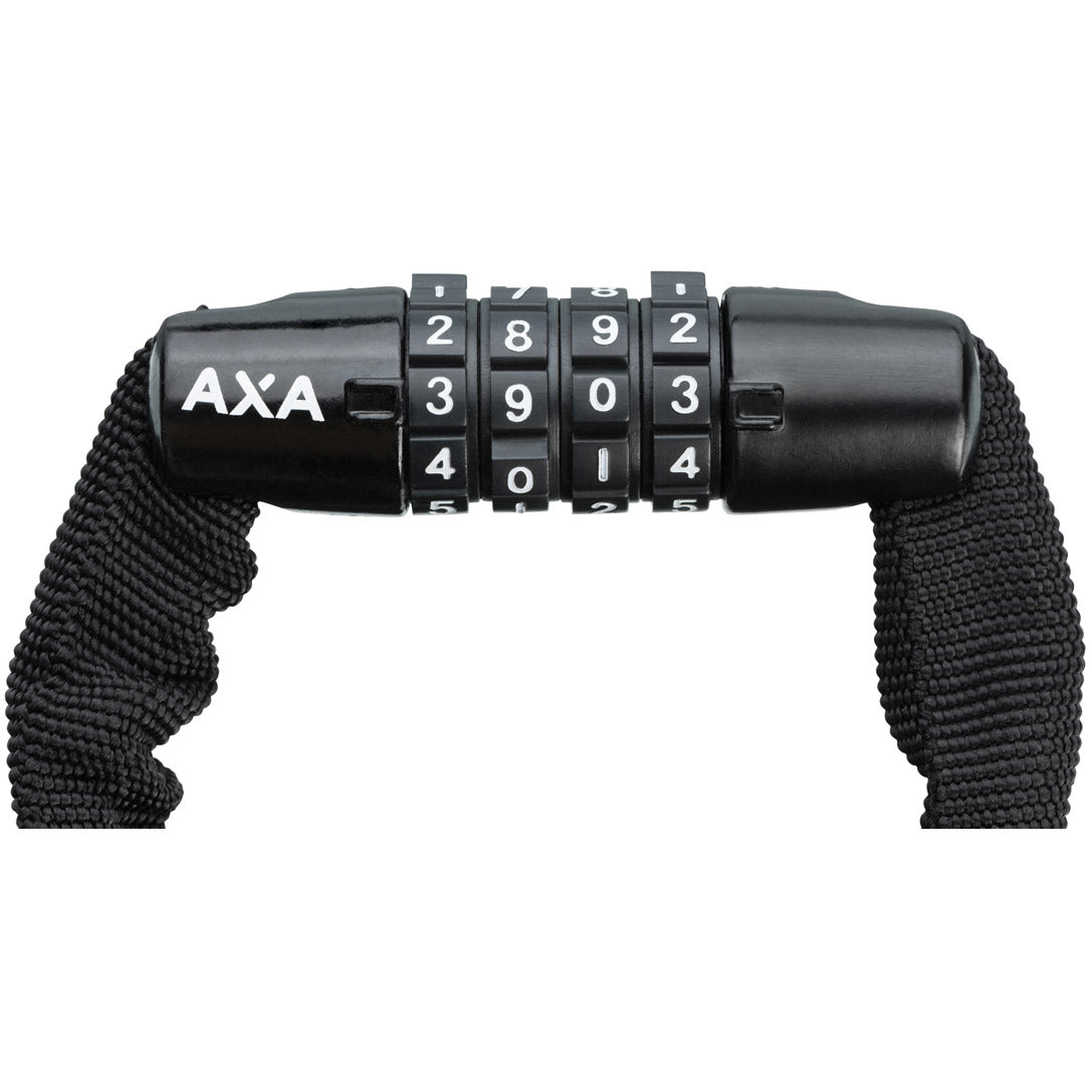 Axa slotketting rigid 120cm codeslot blauw (kaart)