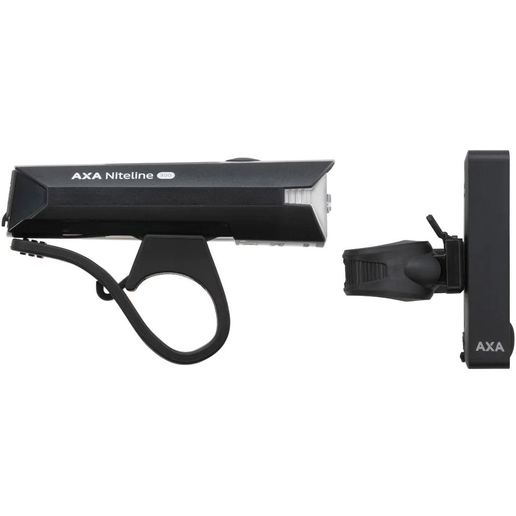 Axa verlichtingsset niteline 300 300lux usb-c