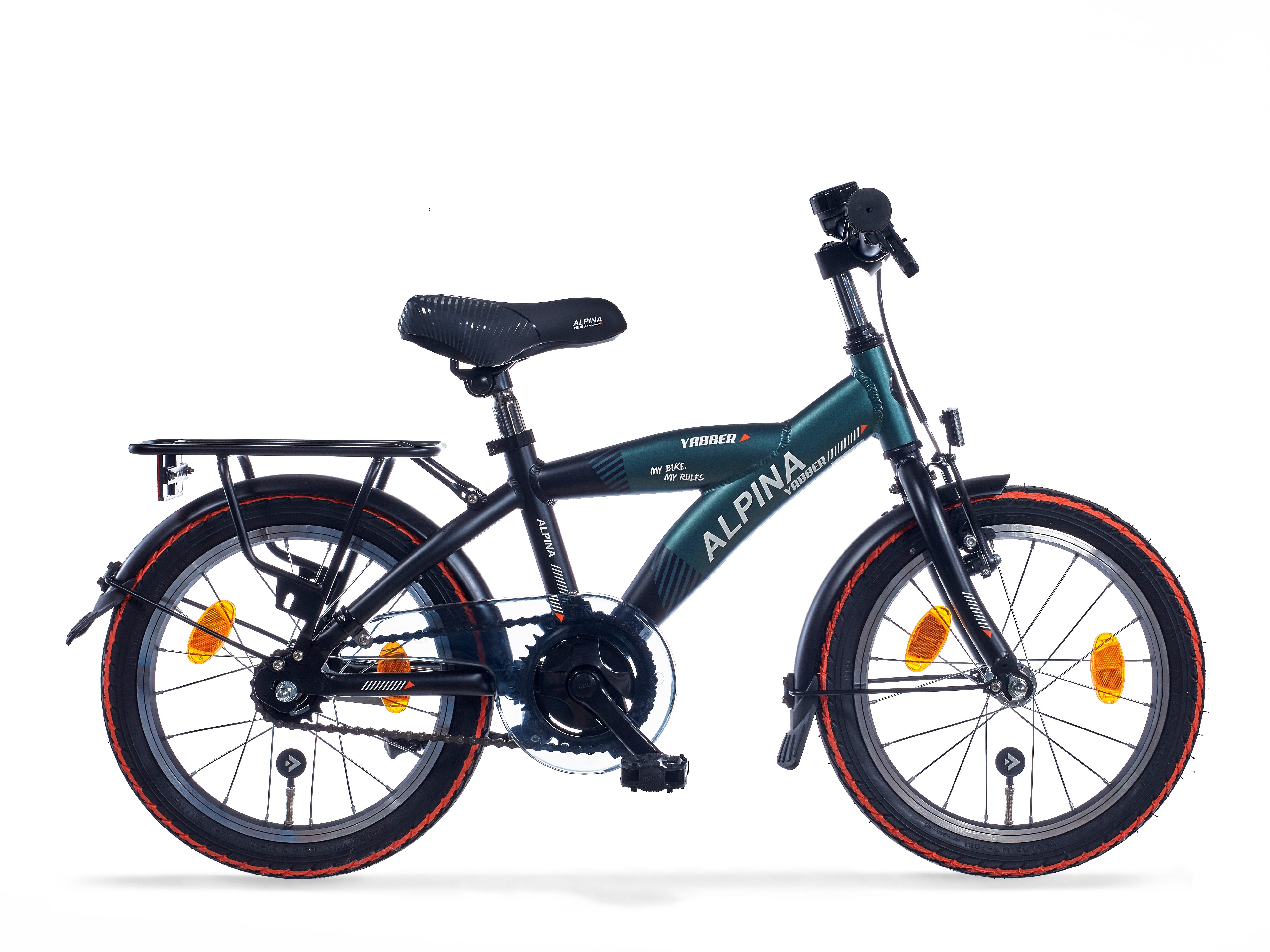 Alpina Yabber J16 Pine Groen - Levendig Zwart