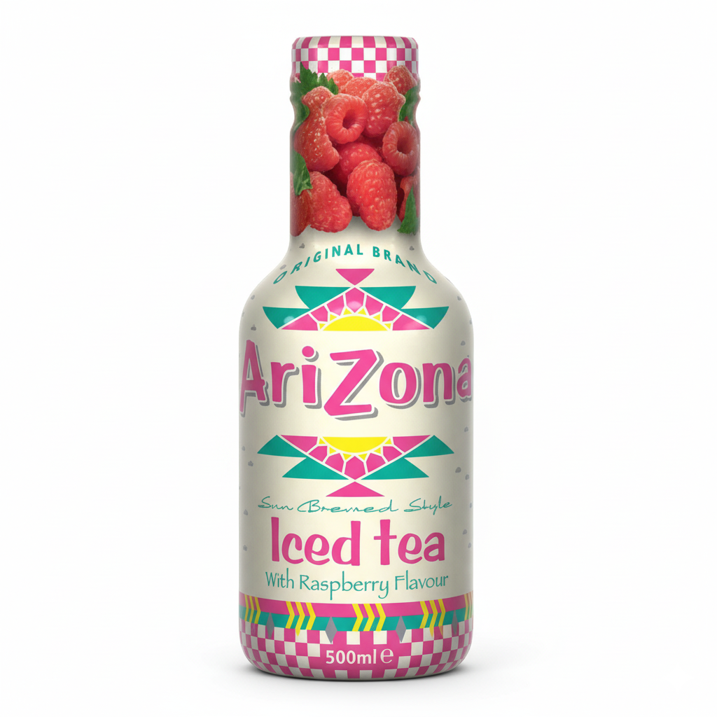 Arizona iced tea raspberry pet (6x 50cl)