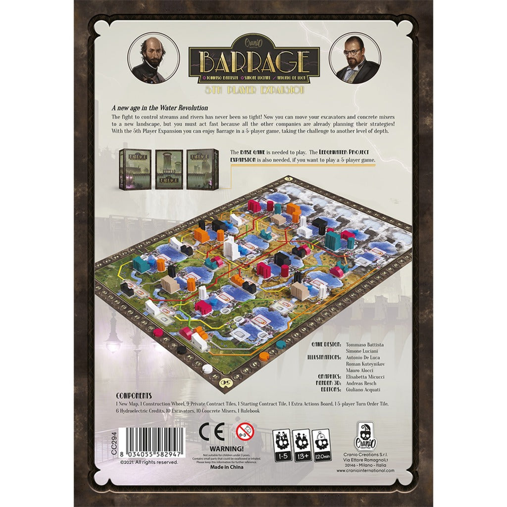 Asmodee Barrage: 5th Player Expansion