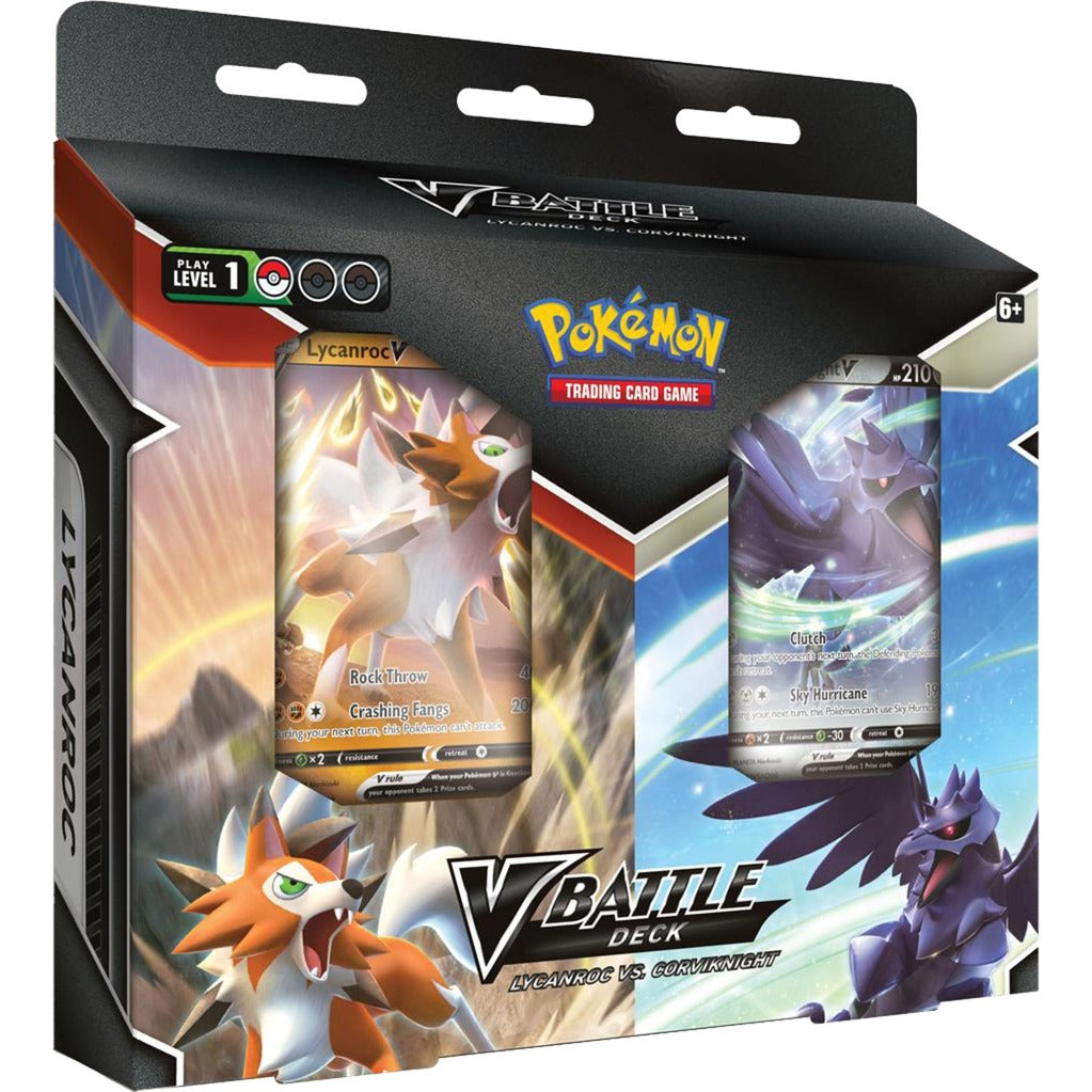 Asmodee TCG: V Battle Deck: Lycanroc Corviknight