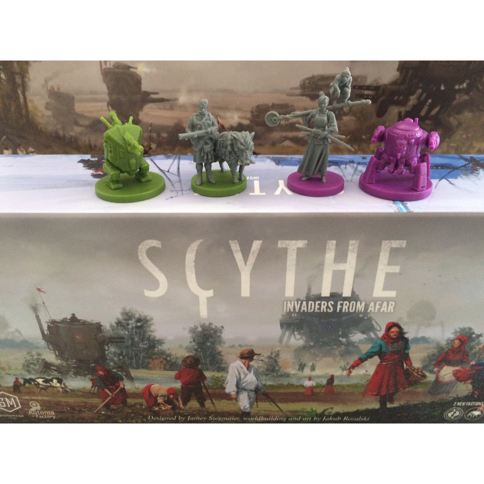 Asmodee Scythe Invaders vormen Afar