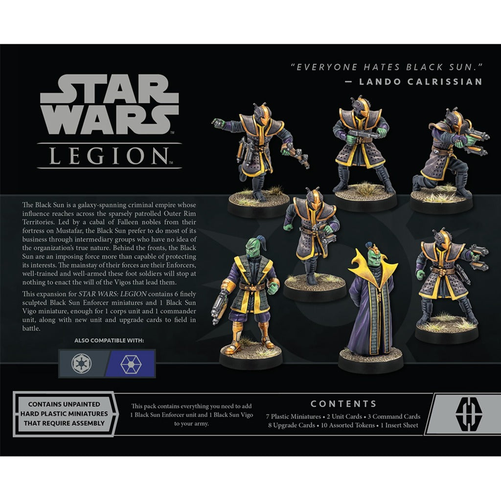 Asmodee Star Wars: Legion Black Sun Enforcers-eenheid uitgebreid