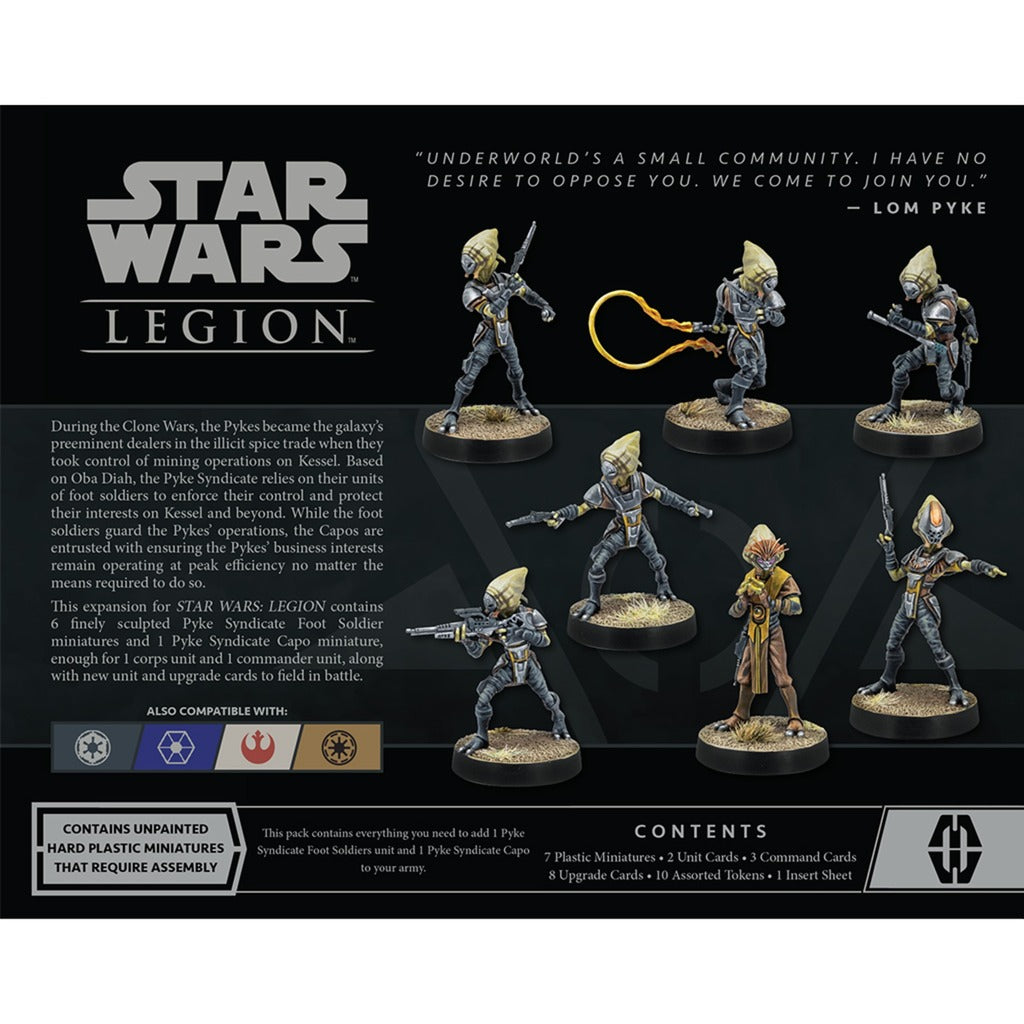 Asmodee Star Wars: Legion Pyke Syndicate Foot Soldier ex