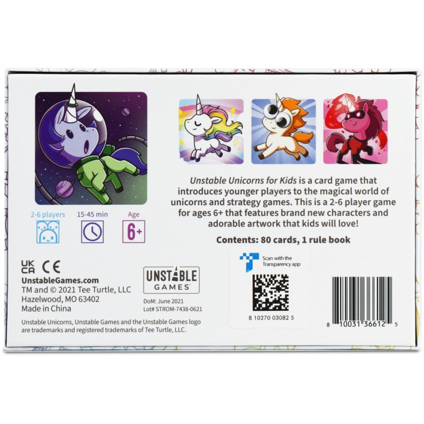 Asmodee Unstable Unicorns: Editie