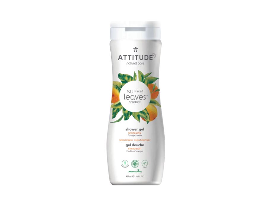 Attitude super leaves™ douchegel - stimulerend - oranje bladeren