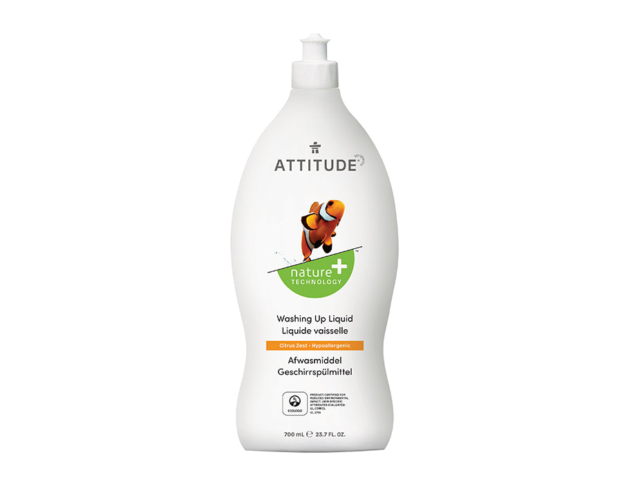 Attitude nature+ afwasmiddel citrusschil