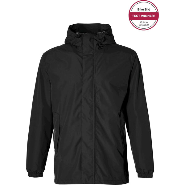 Basil hoga regenjas unisex - zwart - maat xl