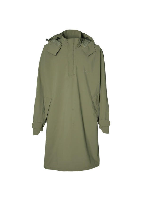 Basil poncho mosse unisex olive green xl xxl