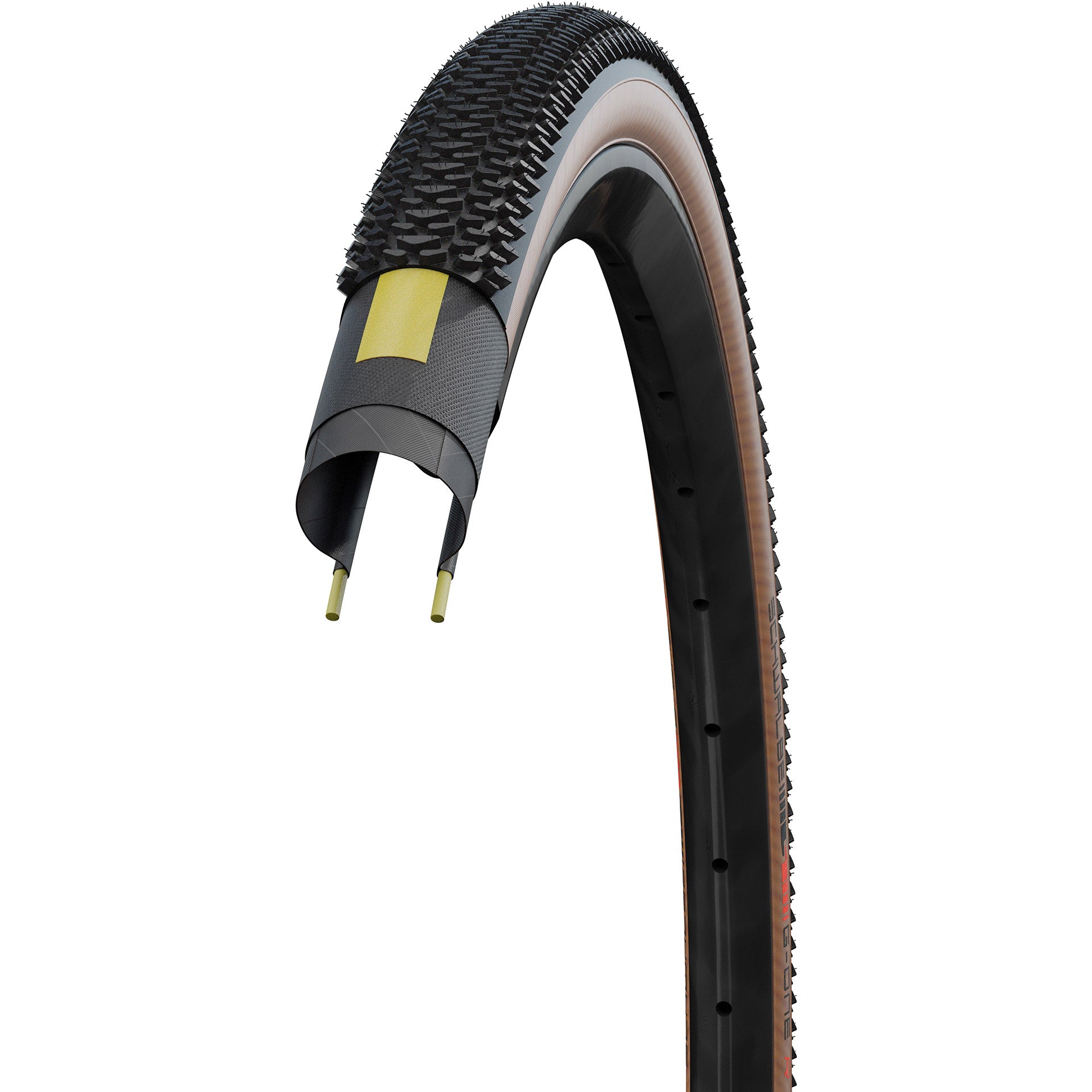 Schwalbe buitenband 28-2.00 (50-622) g-one refelectie pro evo tlr zw tsk vouwband