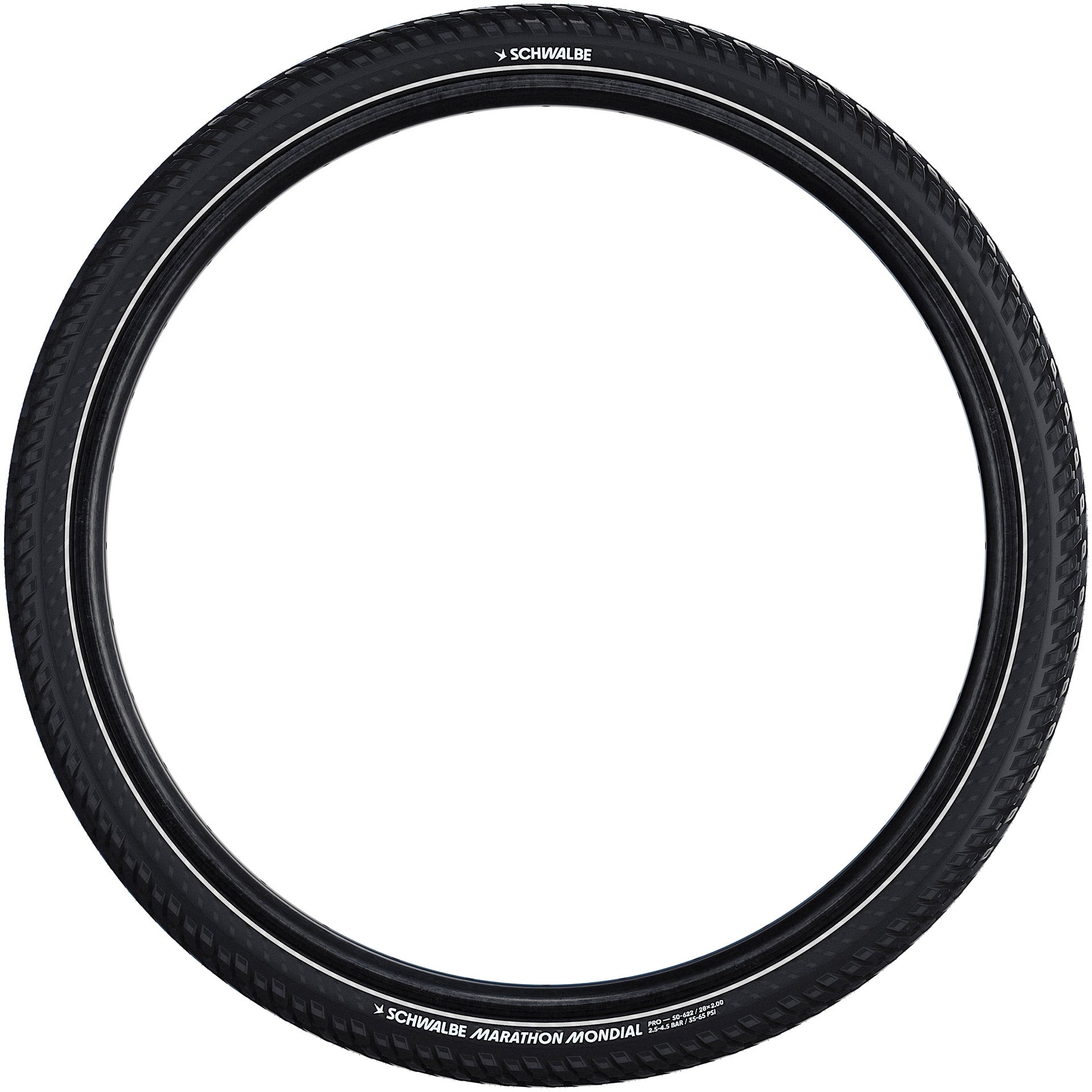 Schwalbe draadband marathon mondial perf 47-622 +r zwart
