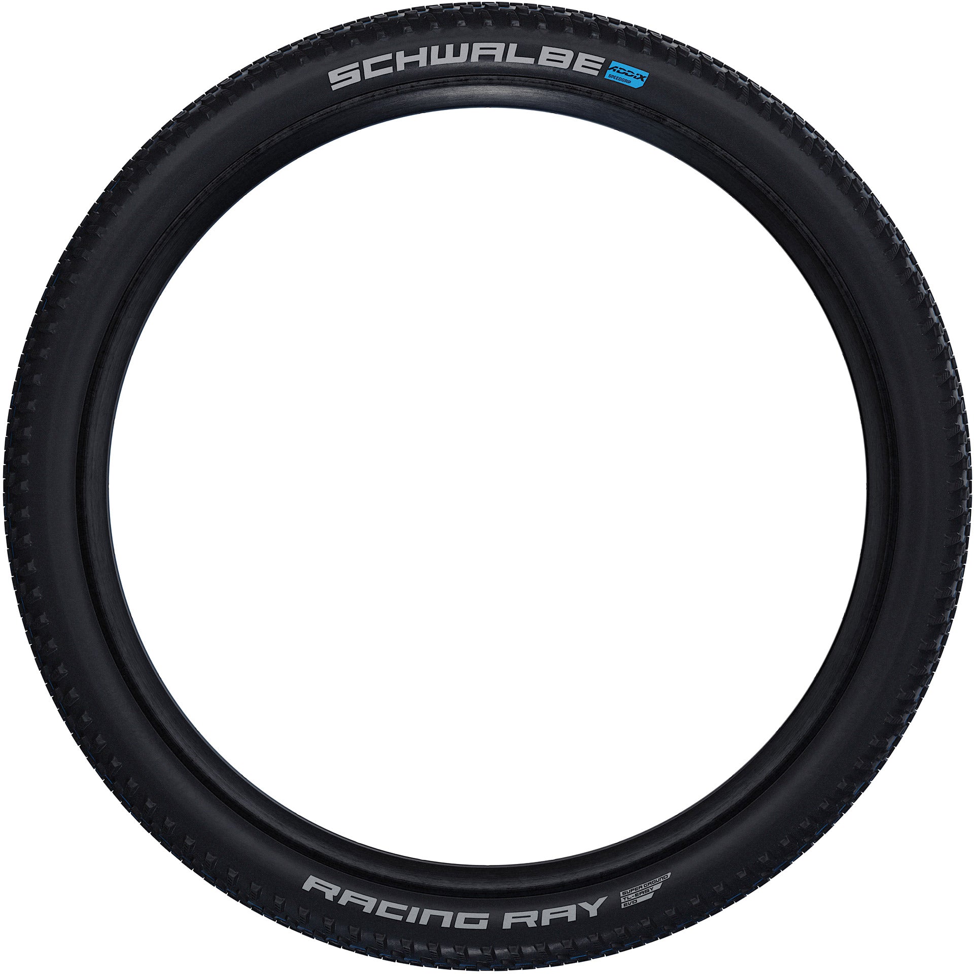 Vouwband Schwalbe Racing Ray Super Ground 29 x 2,35 60-622 mm - zwart