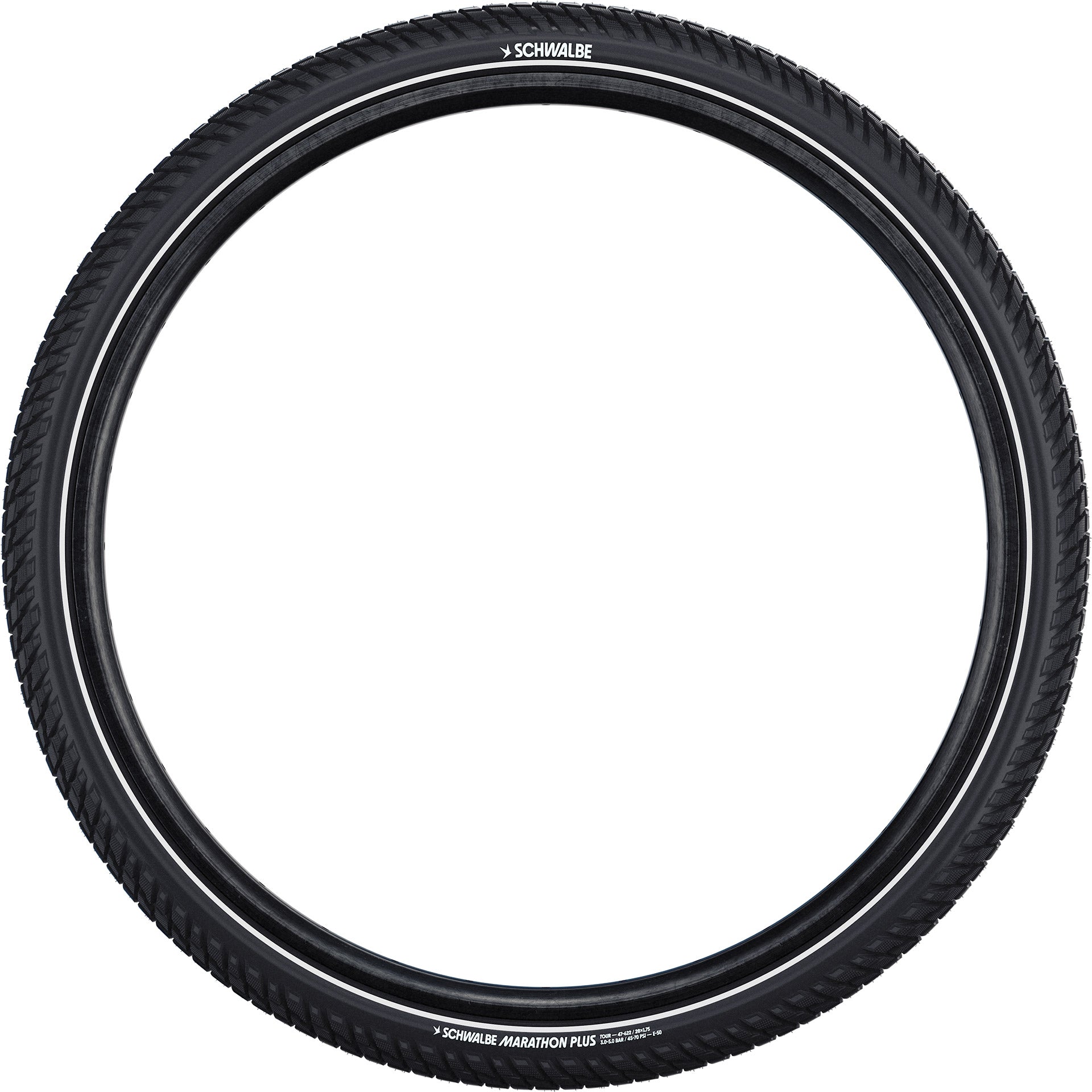 Schwalbe draadband marathon plus tour perf 55-584 +r zwart