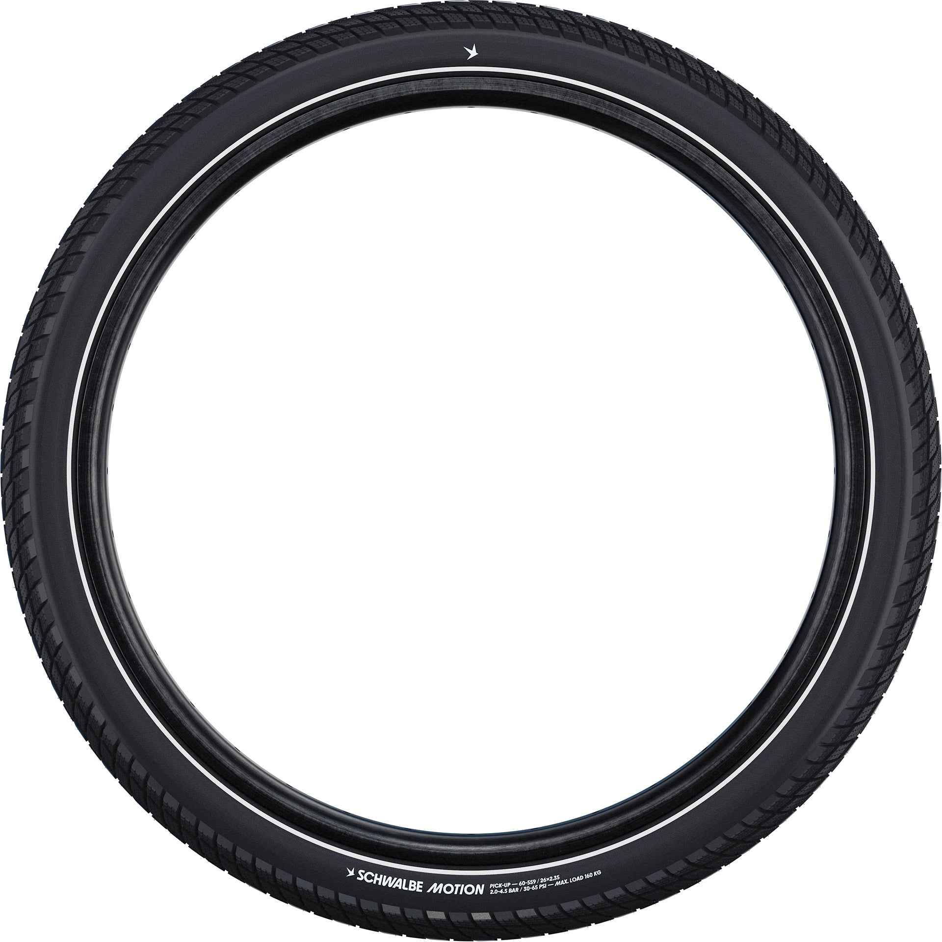 Schwalbe draadband motion pick-up 65-559 +r zwart