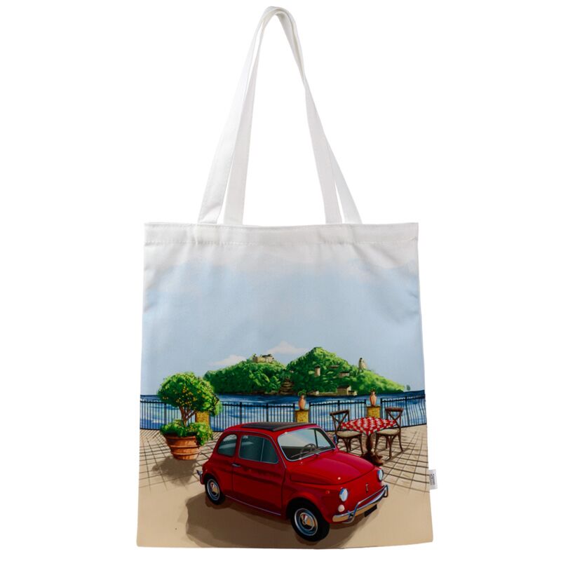 Fiat 500 riviera schouder boodschappentas