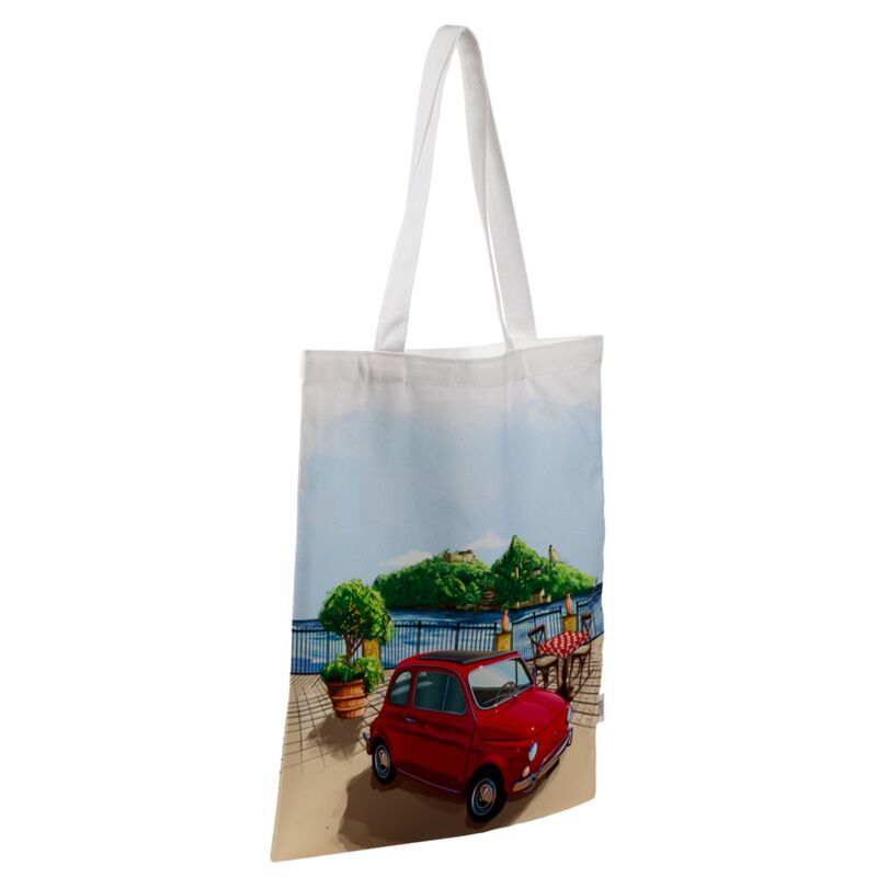 Fiat 500 riviera schouder boodschappentas