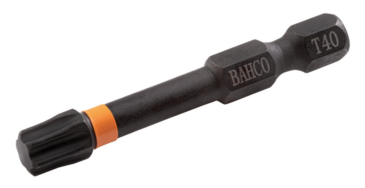 Ty bahco torsiebit 1 4 | heavy-du | voor torx® schroeven | gekleurd | t25 x 50 mm - retailverpakking - 66im 50t25c-2p