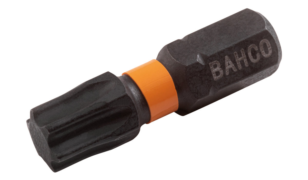 Ty bahco torsiebit 1 4 | heavy-du | voor torx® schroeven | gekleurd | t20 x 25 mm - retailverpakking - 66im t20c-2p