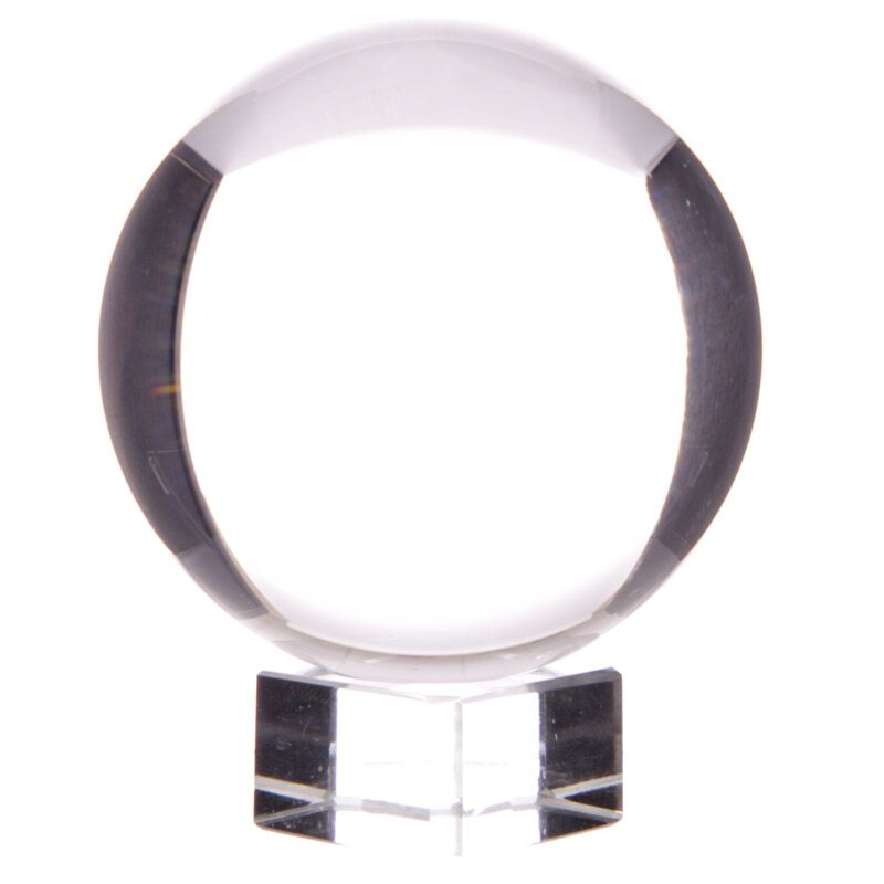 Kristallen bol in geschenkdoos - 7,5 cm