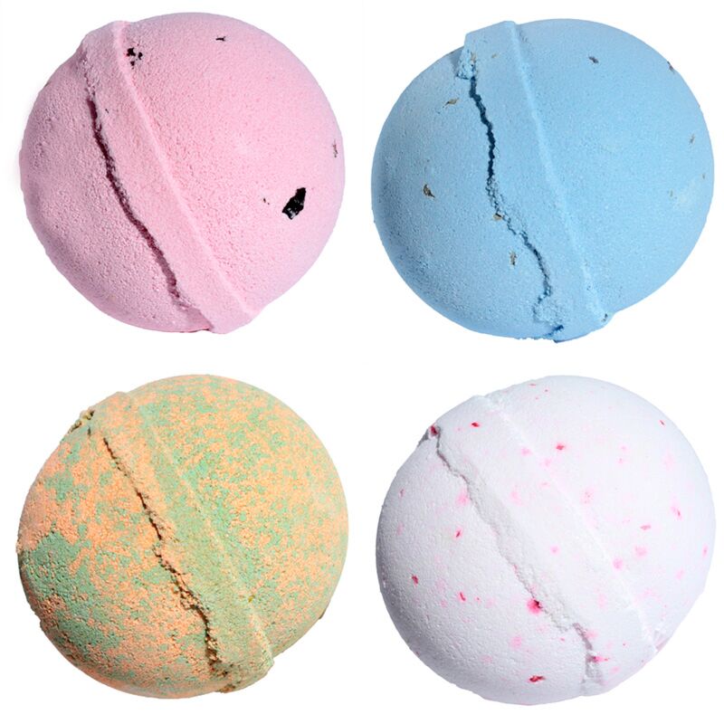 Bruisballen tray - mix 1- roos lavendel mango kokosnoot
