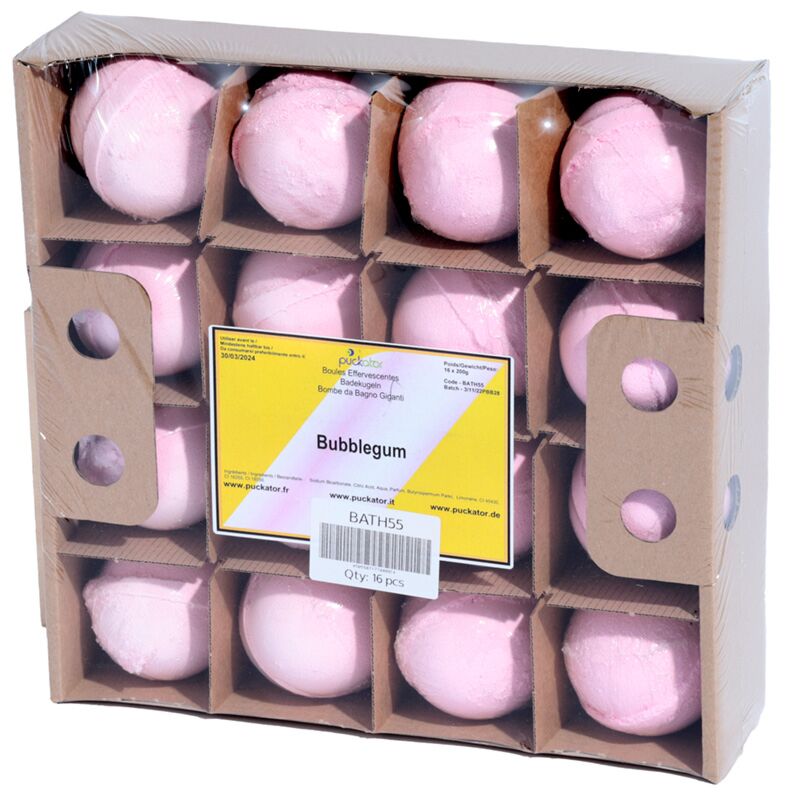 Korte duurzame datum bruisballen - bubblegum