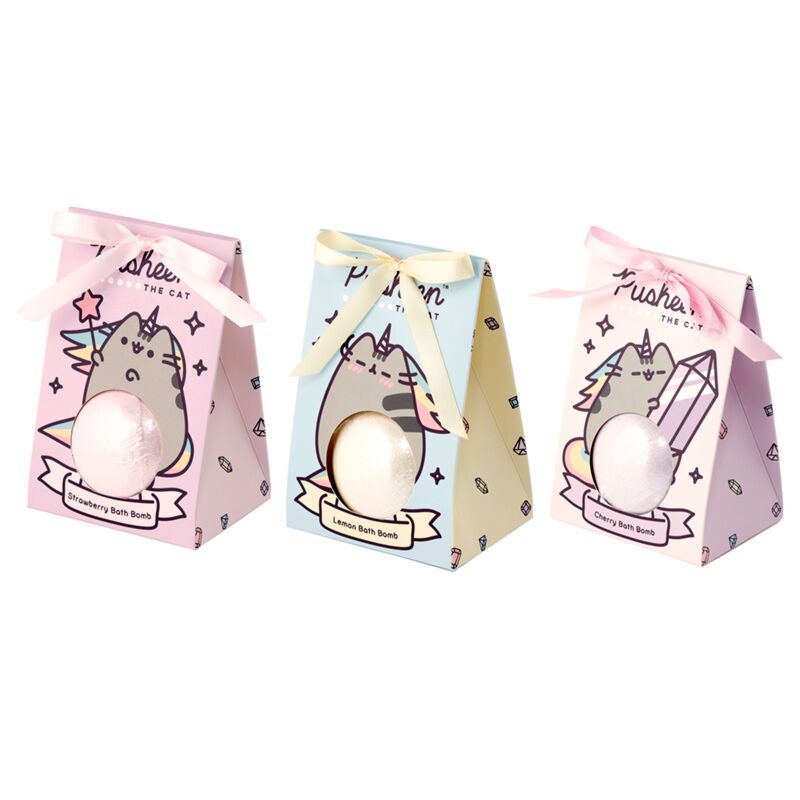 Bruisbal geschenkdoos - pusheen de kat pusheenicorn