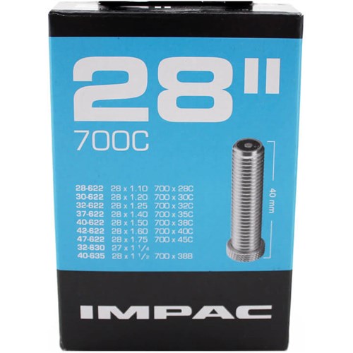 Chambre à air Impac AV28 28 28 47-622 635 - valve 40mm