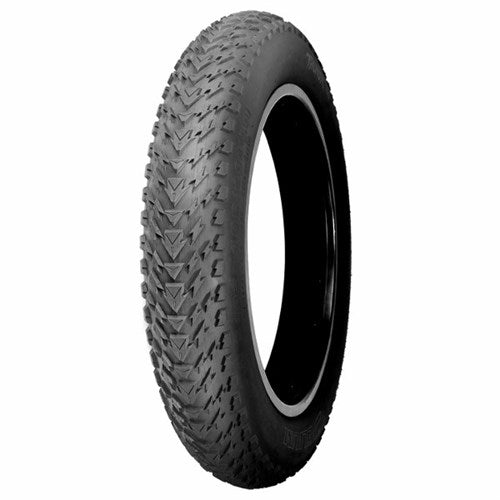 Hulzebos cycle parts b.v. bub. 100-406 20x4.00 delium thundr zwart - fatbike