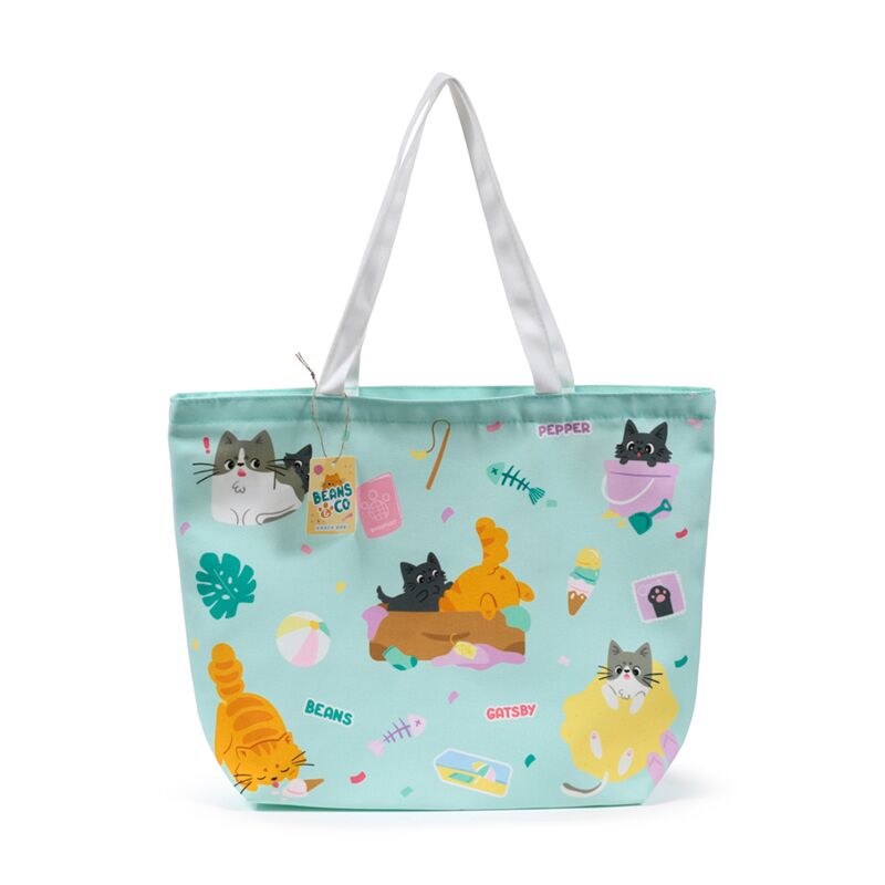 Bonen co katten strandtas