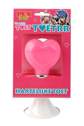 Boule pex corne acier blanc coeur rose