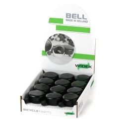 Widek b.v. Widek steel bell Aldo black lacquered with plastic clapper (10)