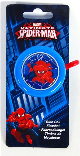 fietsbel Spider-Man blauw rood 54 mm
