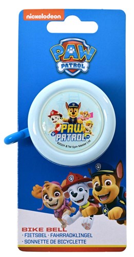Paw Patrol fietsbel - jongens - blauw