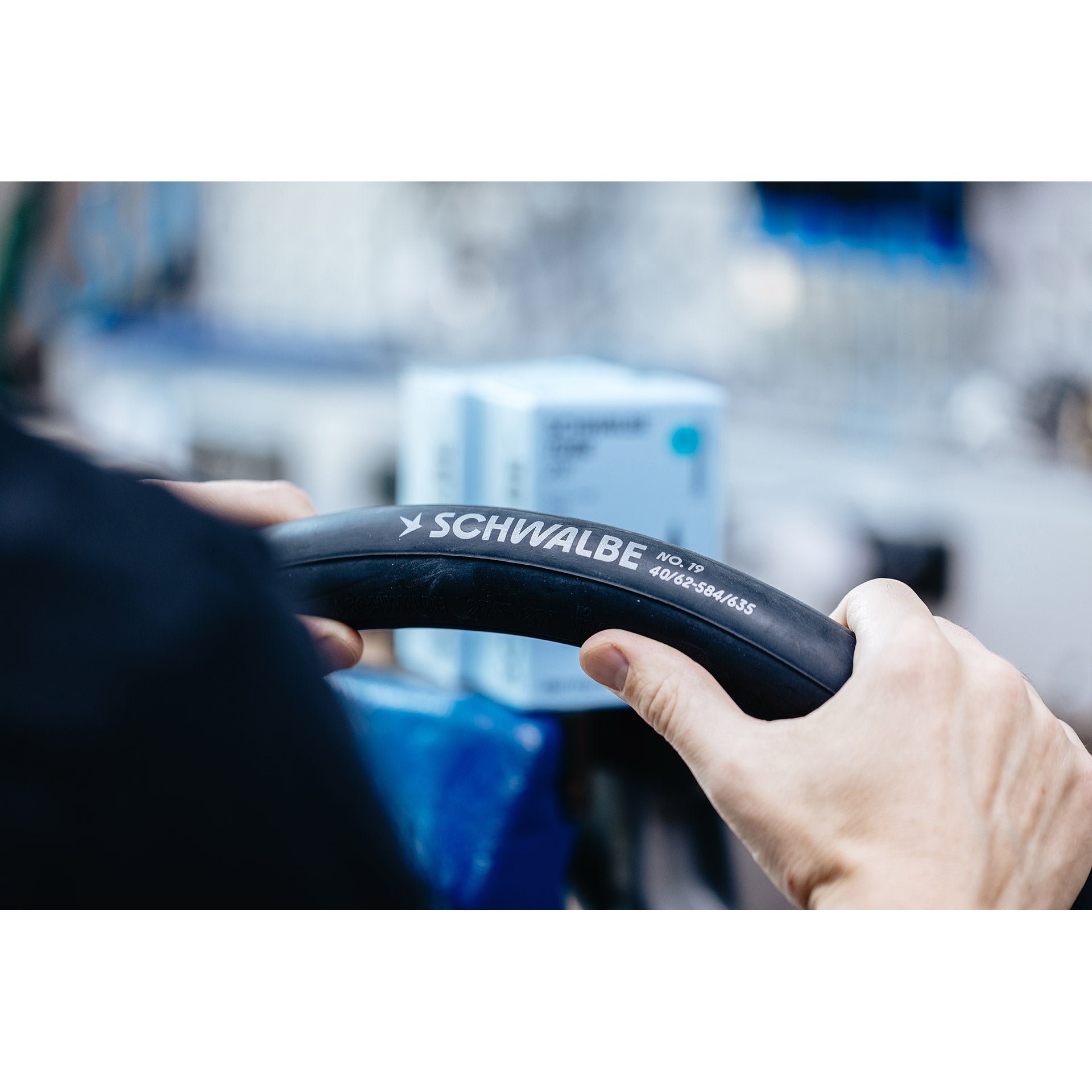 Schwalbe tube (scv19) - 29 28 27.5'' (40 62-584 635) - clik valve