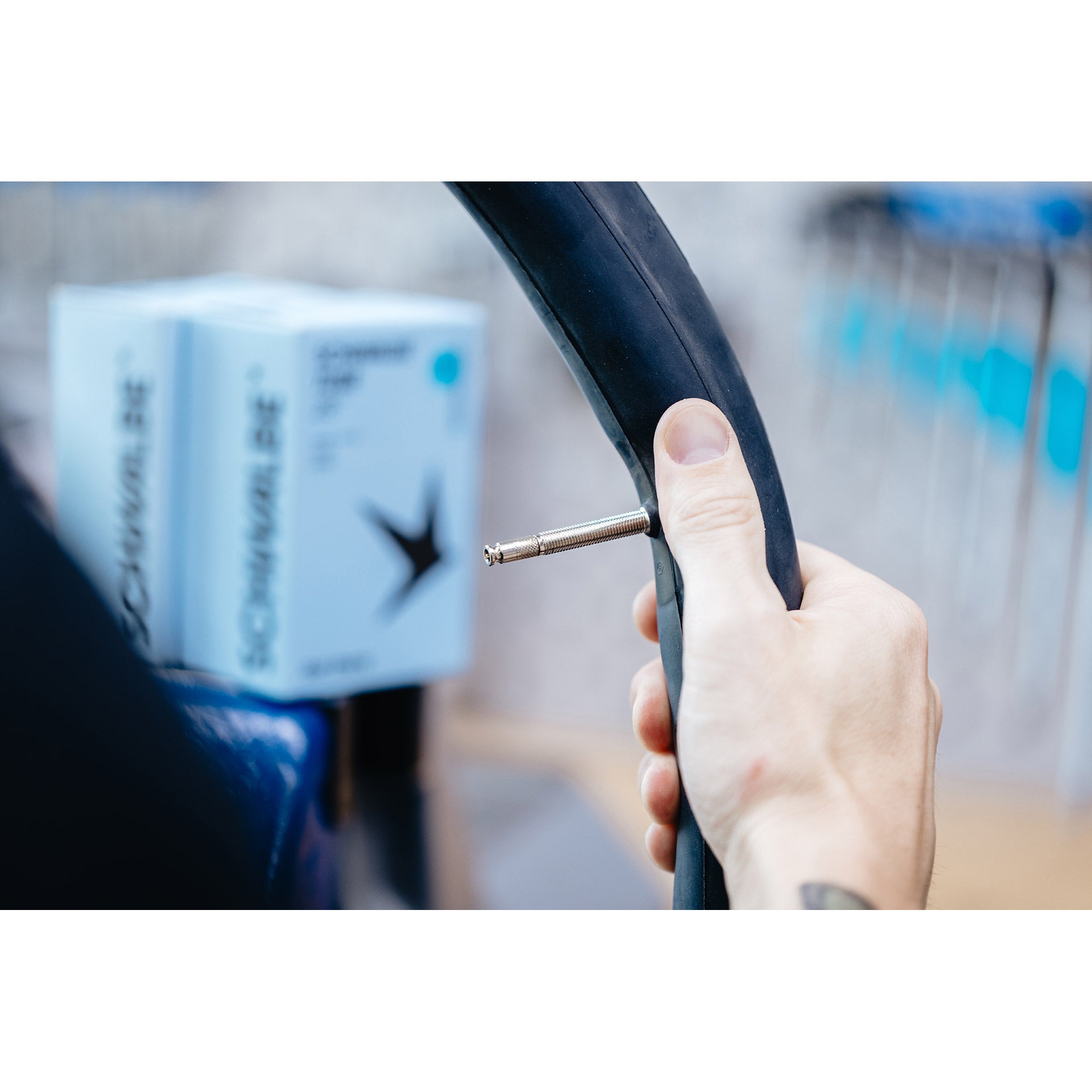 Schwalbe binnenband scv4 18 28 37-340 355 40mm