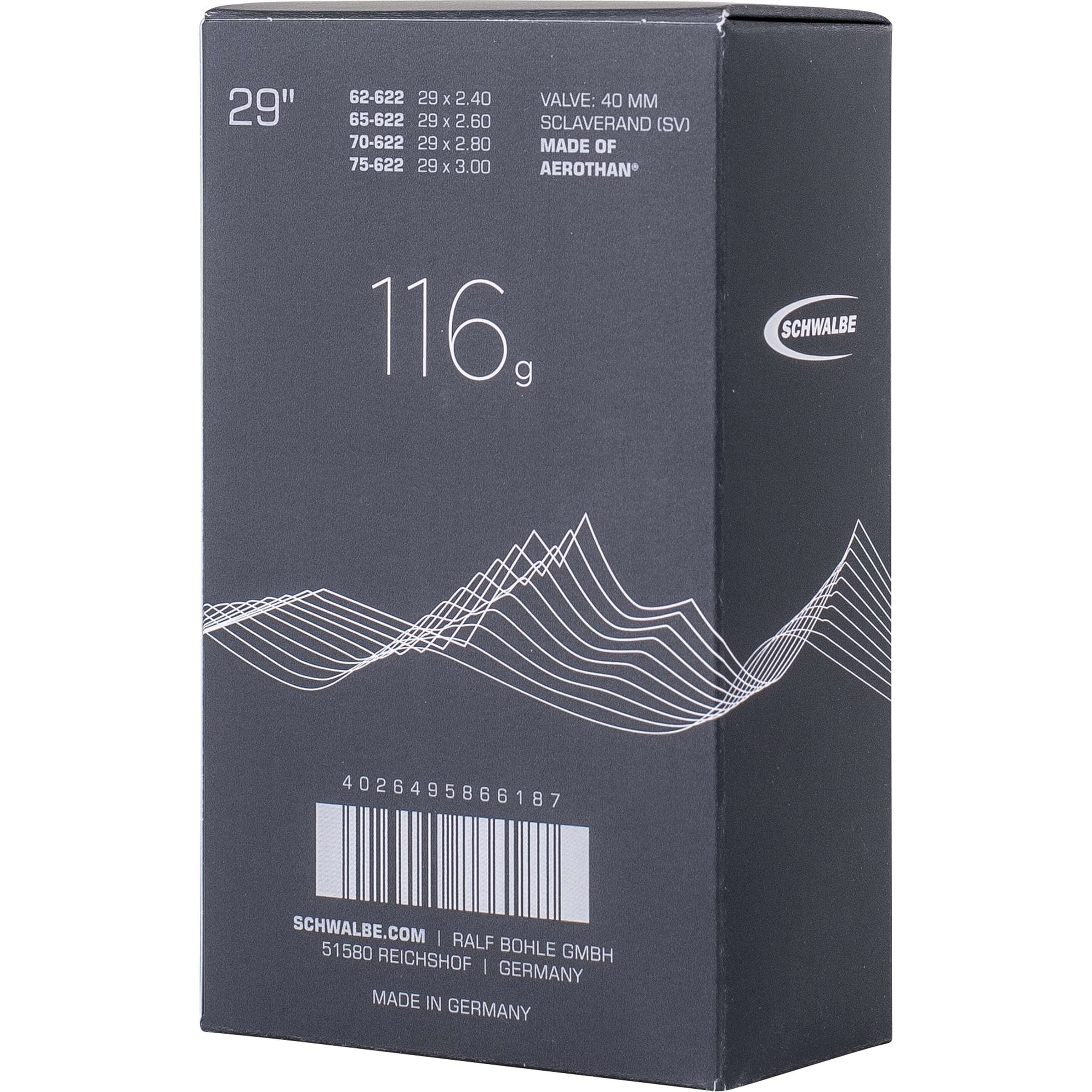 Schwalbe Binnenband AerothanFV SV19FE 62 75-622 IB SV 40mm (1e)