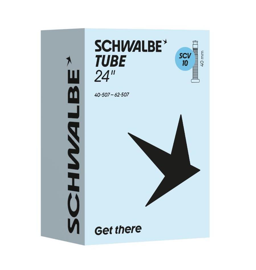 Schwalbe binnenband scv10 24 inch 40 62-507 click valve 40mm