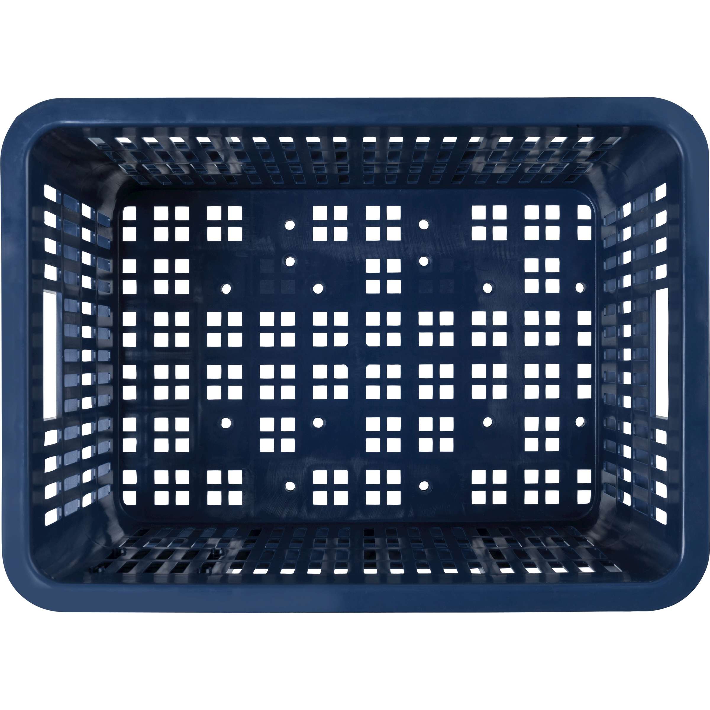 Basil fietskrat S - klein - 17.5 liter - blauw